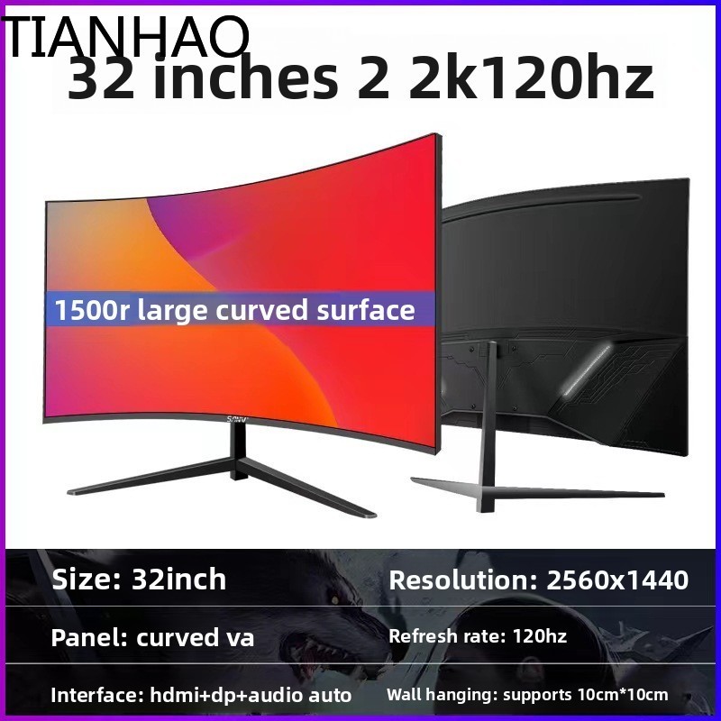 Pc Gaming Ultrawide Monitor - Hdr Screen 27 for Gaming Pc