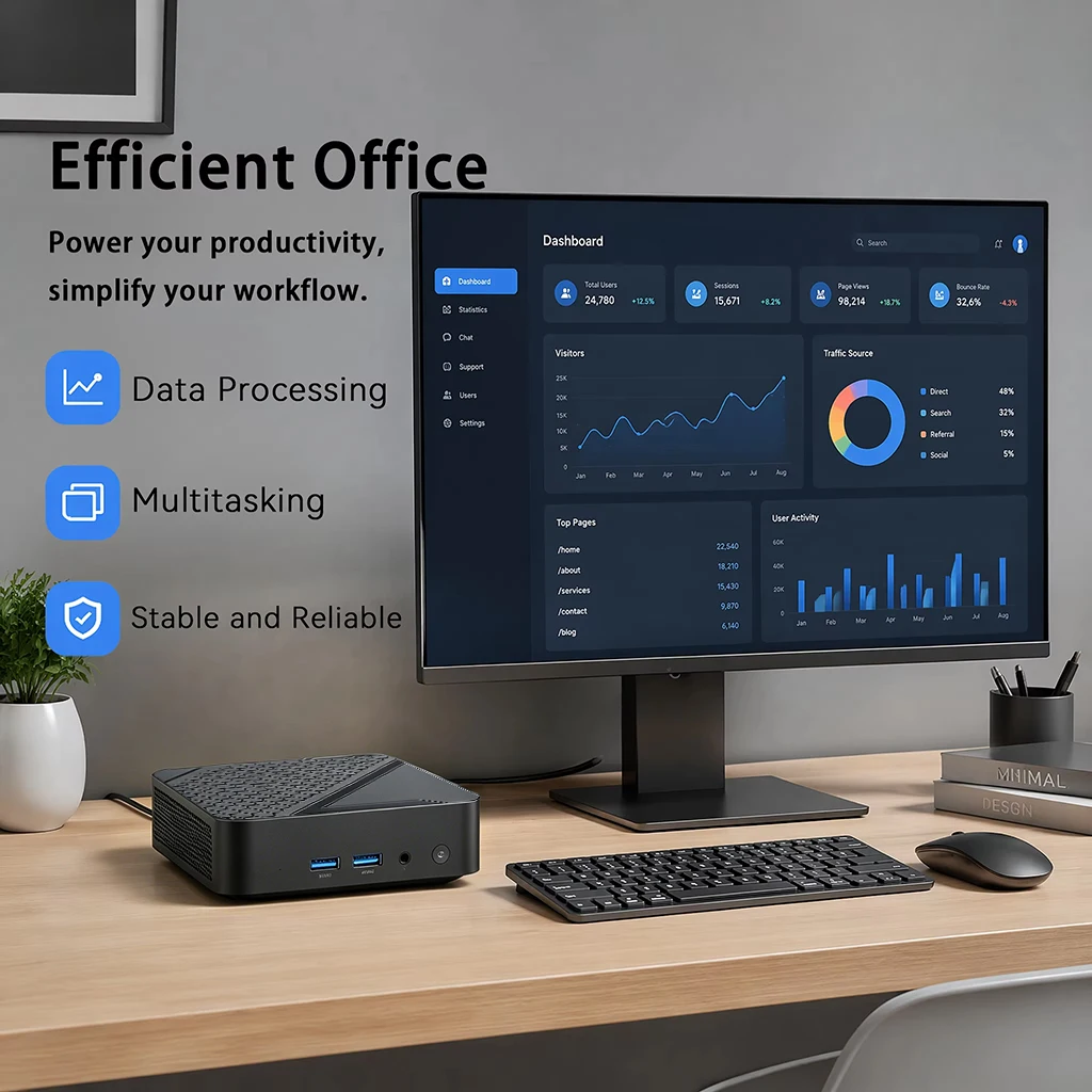 New Mini PC High-Performance P - Pc Gaming I3 ulasan dan harga