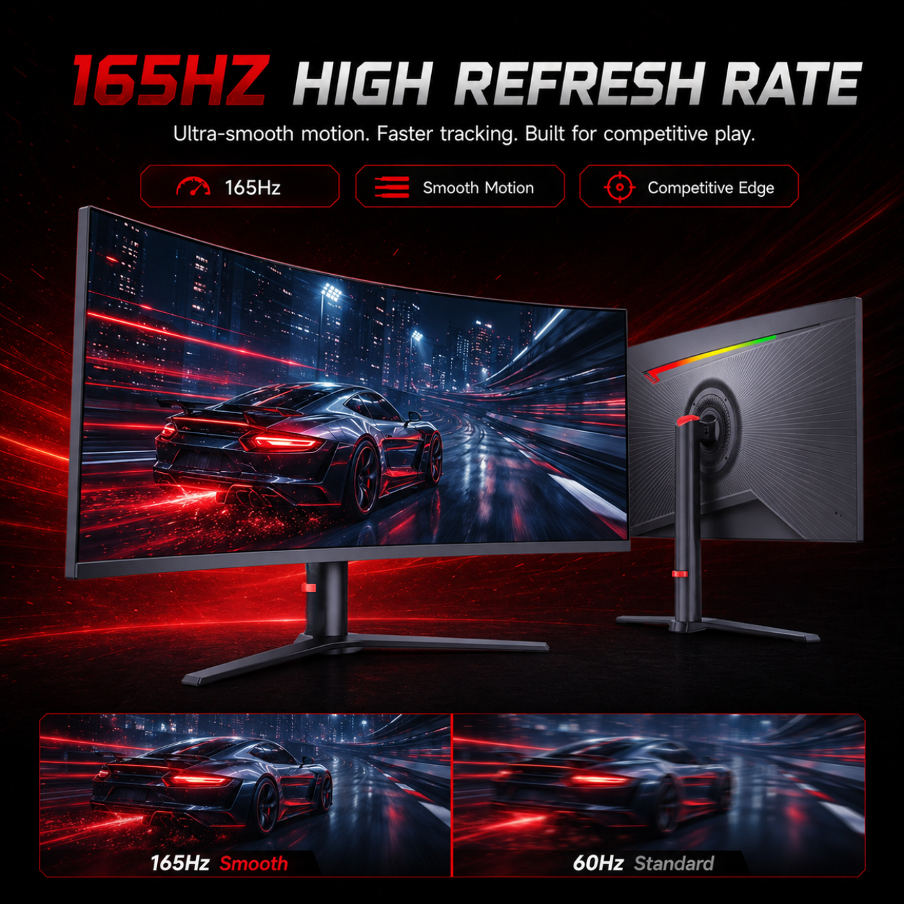 34 Inch 4K 165Hz 21:9 Curved E - Pc Gaming Ultrawide Monitor ulasan dan harga