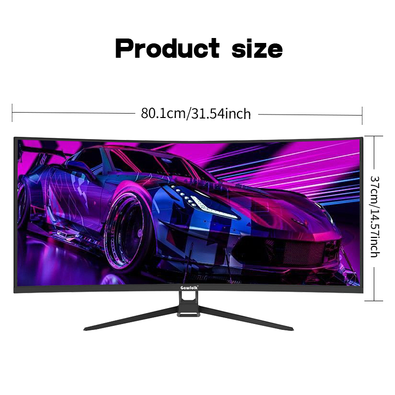 Gawfolk 34 Inch Ultrawide Curv - Pc Gaming Ultrawide Monitor ulasan dan harga