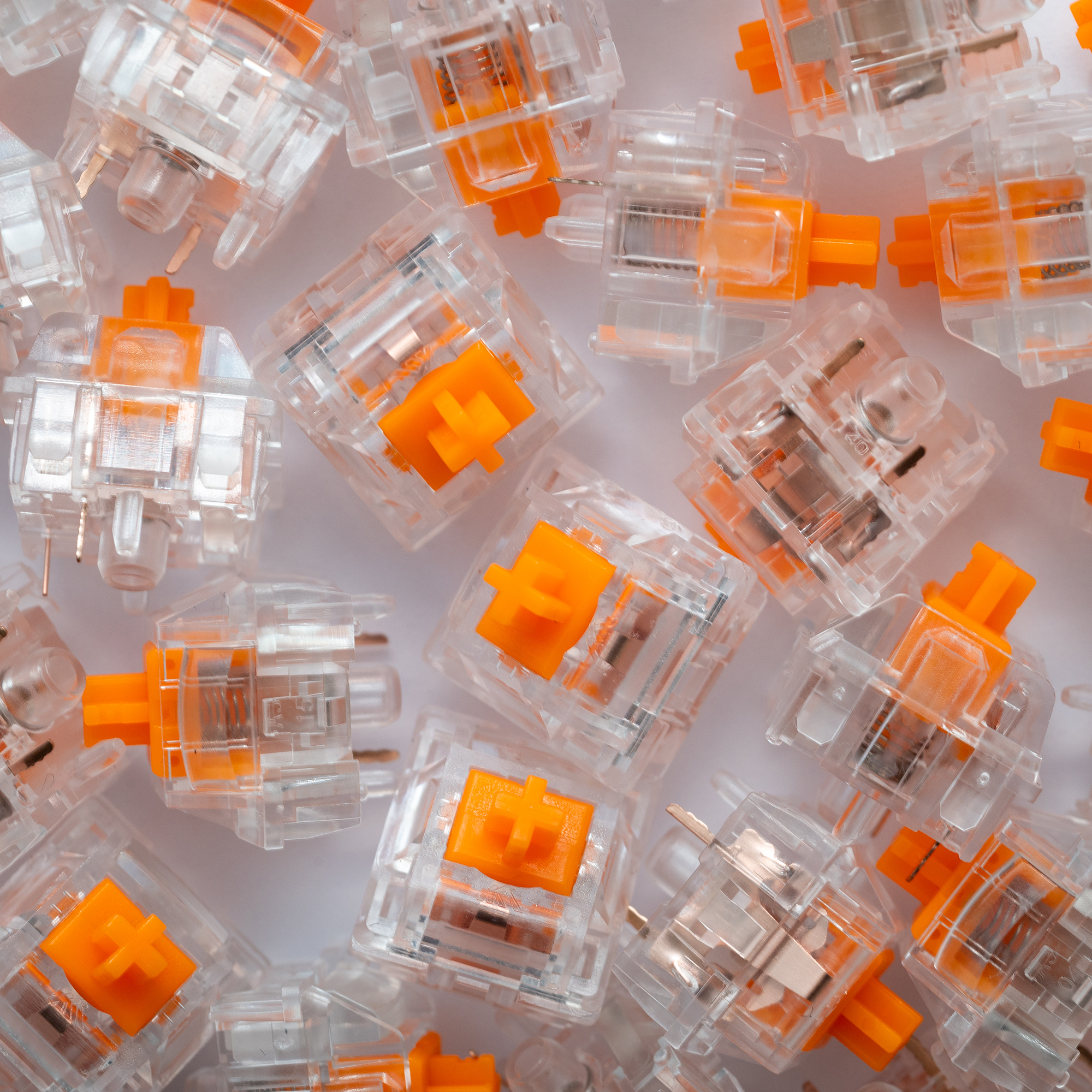 KTT Ice Orange Switch Silent L - Pc Gaming Orange ulasan dan harga