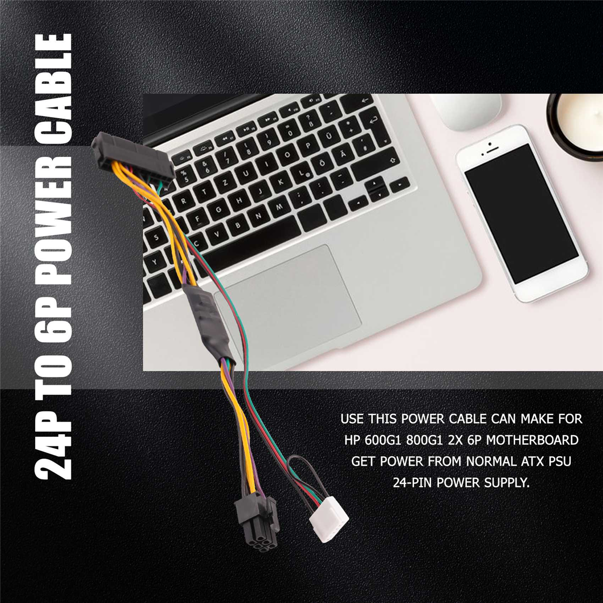 FUFU ATX PSU Power Supply Cabl - Atx Power Supply ulasan dan harga
