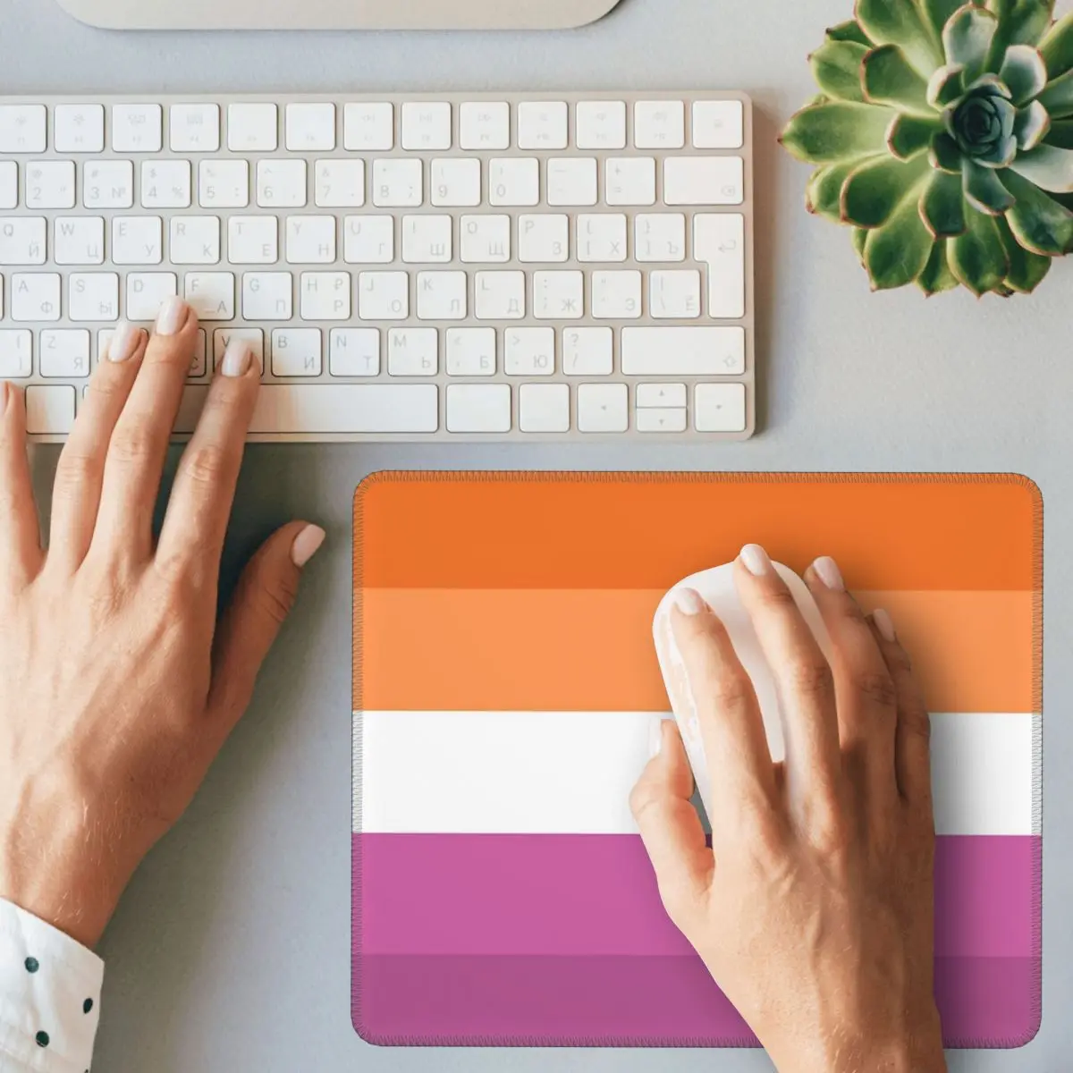 Orange - Magenta Lines Lesbian - Pc Gaming Orange ulasan dan harga