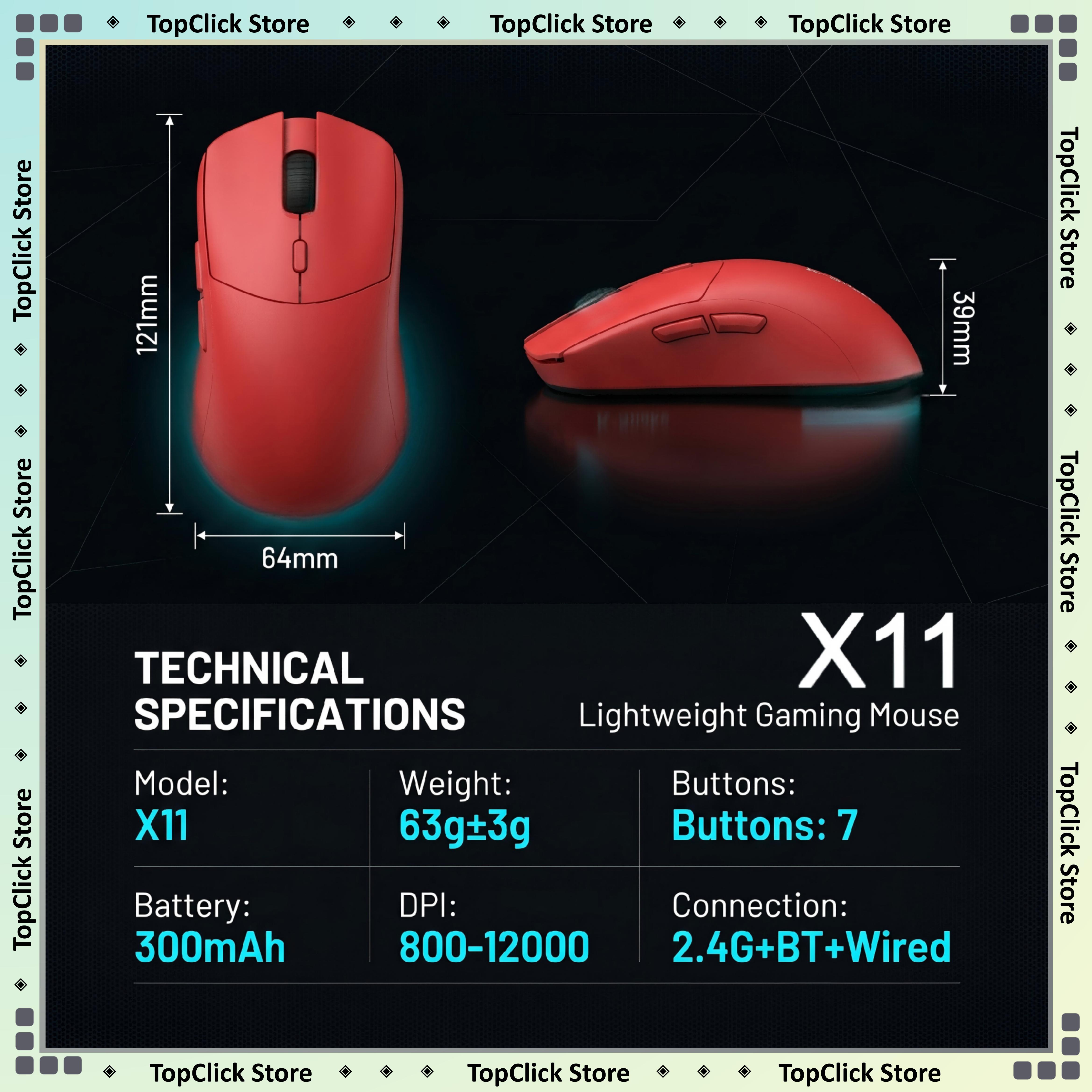 KS X11 Multi‑Color Wireless Mo - Pc Gaming Orange ulasan dan harga