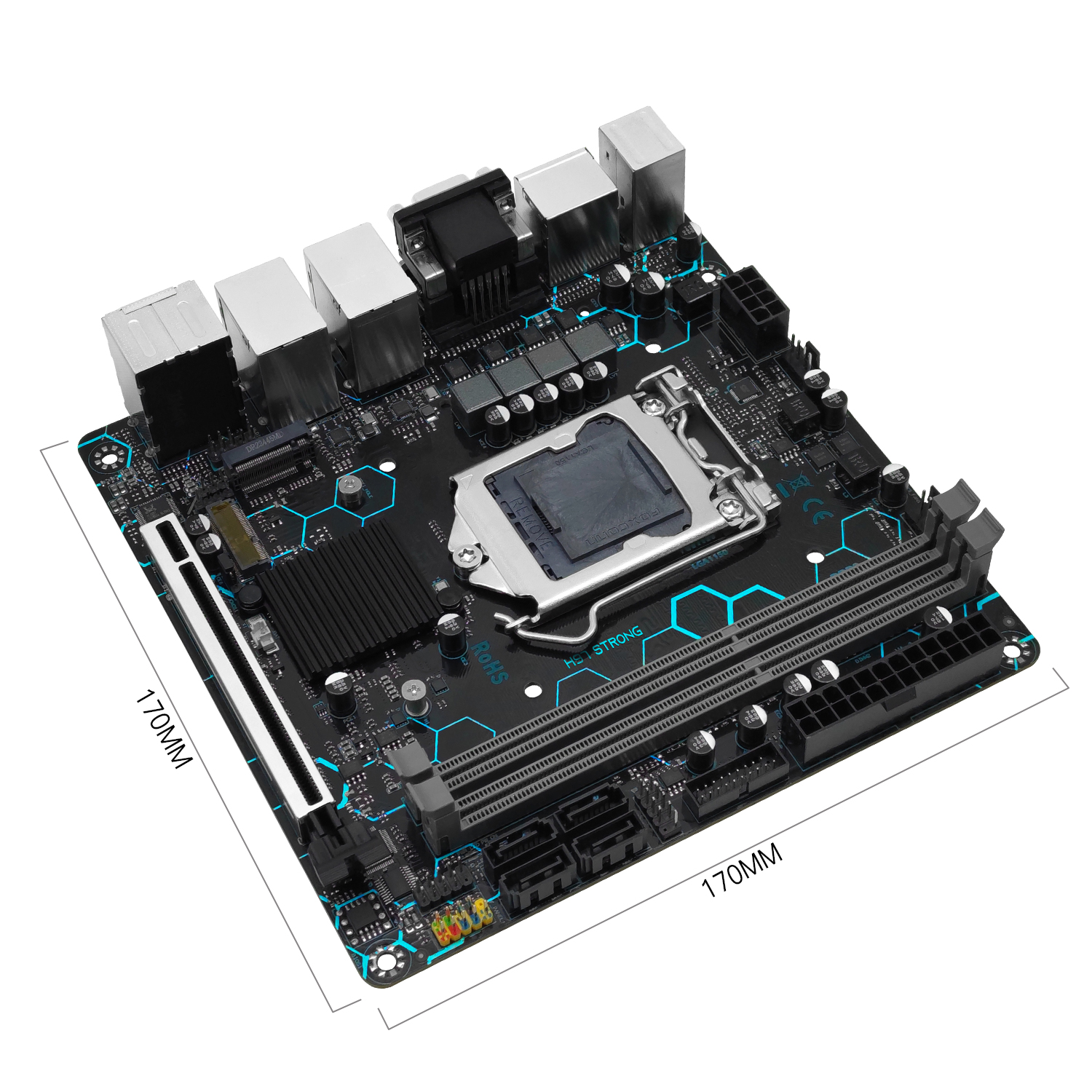 MACHINIST H97 STRONG Motherboa - Pc Gaming I3 ulasan dan harga