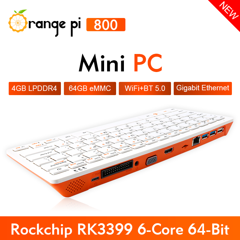 Orange Pi 800 4GB RAM+64GB EMM - Pc Gaming Orange ulasan dan harga