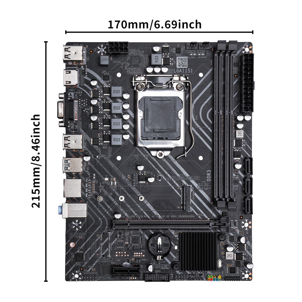 SOYO H310M DDR3 Motherboard i3 - Pc Gaming I3 ulasan dan harga