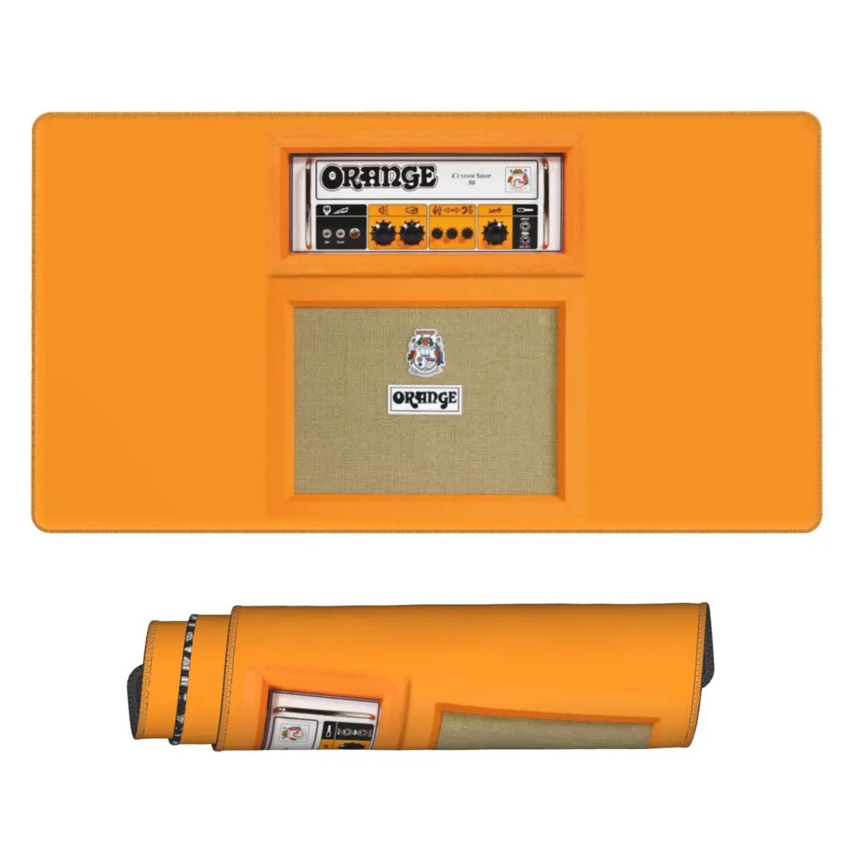 Large Mouse Pad Orange Color A - Pc Gaming Orange ulasan dan harga