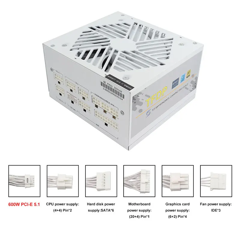 White 750w 850w 1000W 1200W Wa - Atx Power Supply ulasan dan harga
