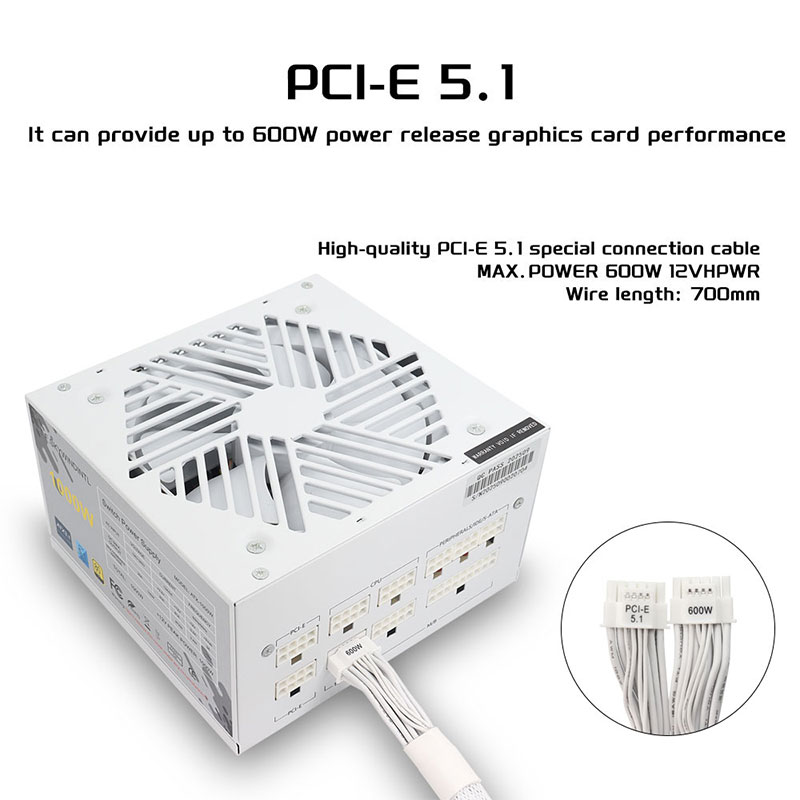 White 750w 850w 1000W 1200W Wa - Atx Power Supply ulasan dan harga