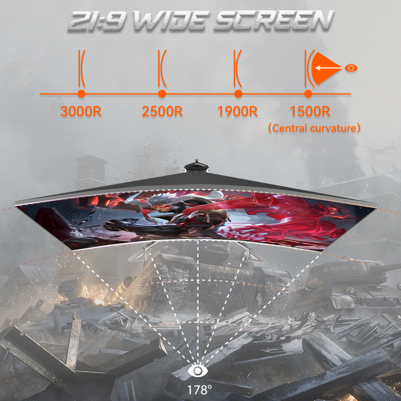 High End 144Hz Gaming Monitor  - Pc Gaming Ultrawide Monitor ulasan dan harga