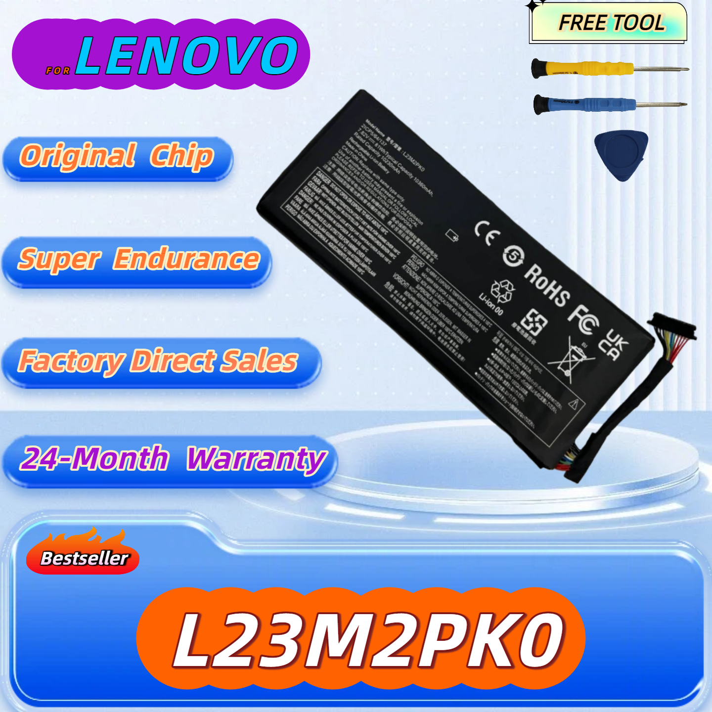 L23M2PK0 Laptop Battery High-C - Pc Gaming Lenovo Legion ulasan dan harga