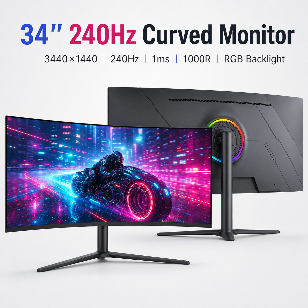 Curved Gaming Monitor 24 27 32 - Pc Gaming Ultrawide Monitor ulasan dan harga