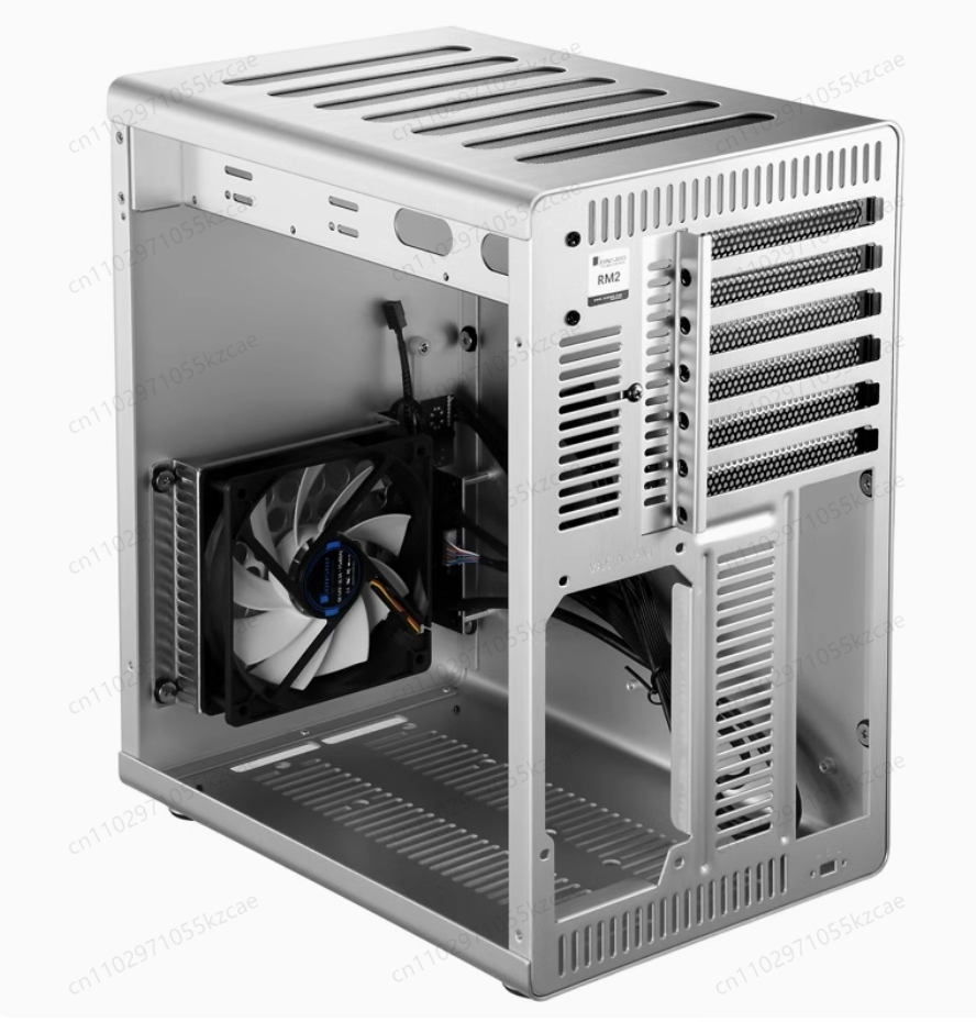 RM2 RM4 HTPC Mini Case, Silver - Atx Power Supply ulasan dan harga