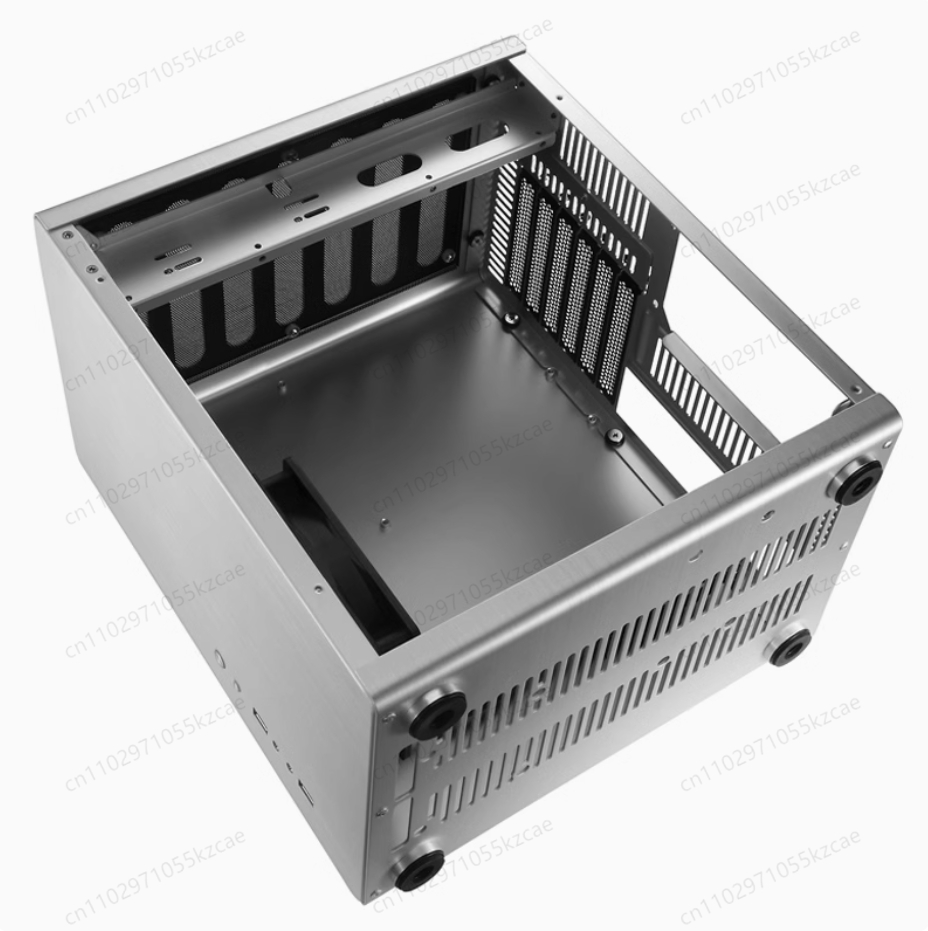 RM2 RM4 HTPC Mini Case, Silver - Atx Power Supply ulasan dan harga