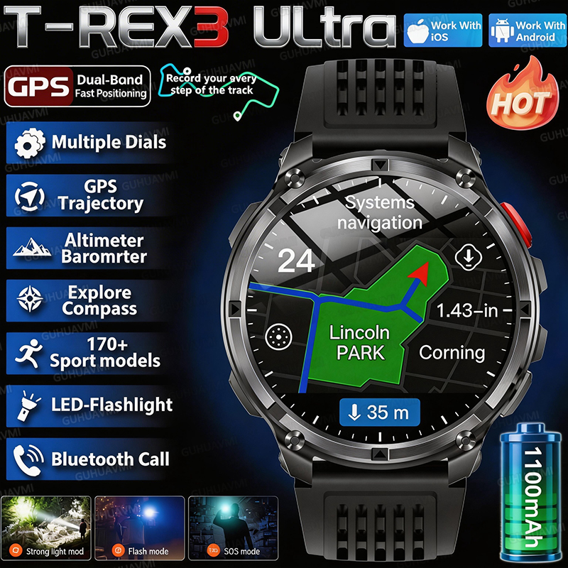 2026 New T-Rex3 Pro 1100mAh Ba - High Refresh Monitor ulasan dan harga